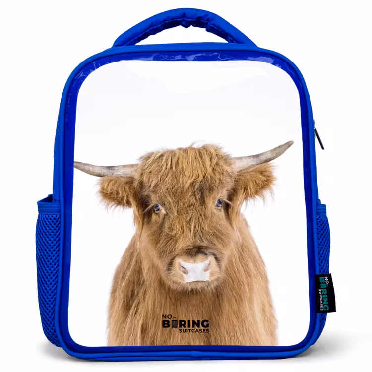Kids backpack - Blue - Halbe Highlander — 1