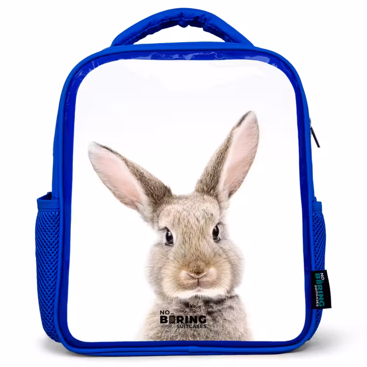 Kids backpack - Blue - Koen Rabbit — 1