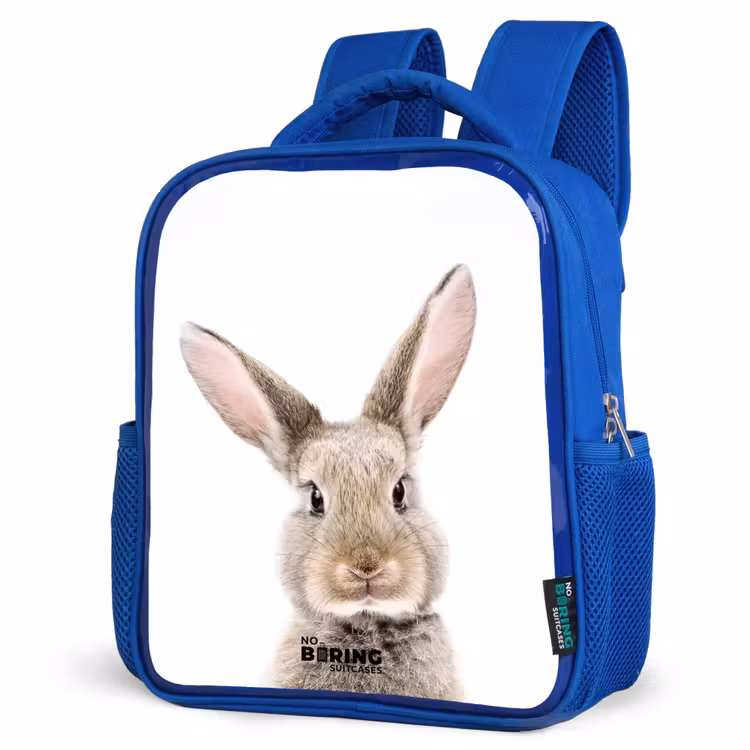 Kids backpack - Blue - Koen Rabbit — 3