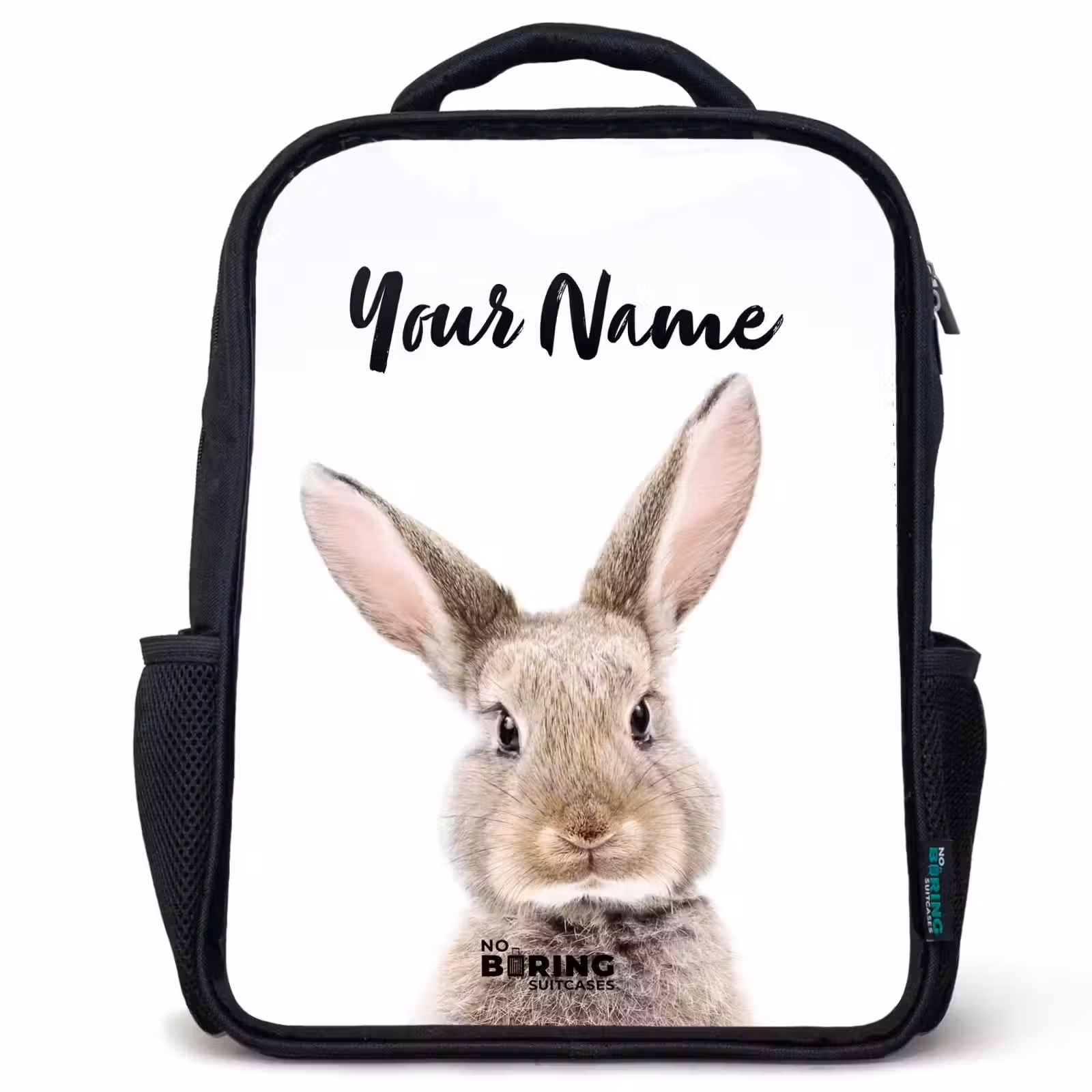 Kids backpack - Black - Koen Rabbit — 1