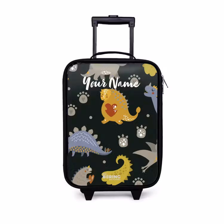 Children's suitcase - Loving dinosaur — 1