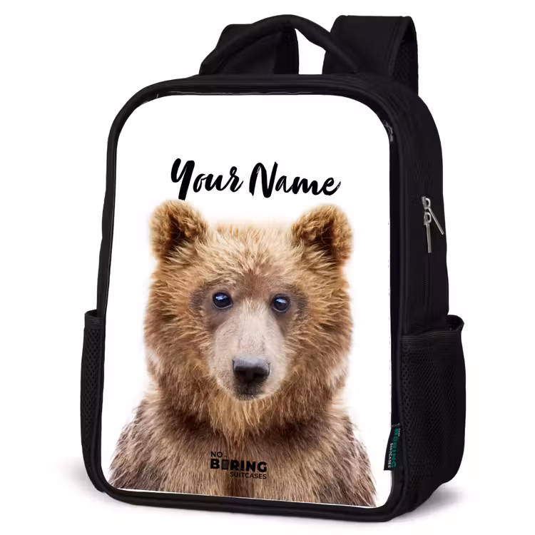 Kids backpack - Black - Bennie Bear — 4