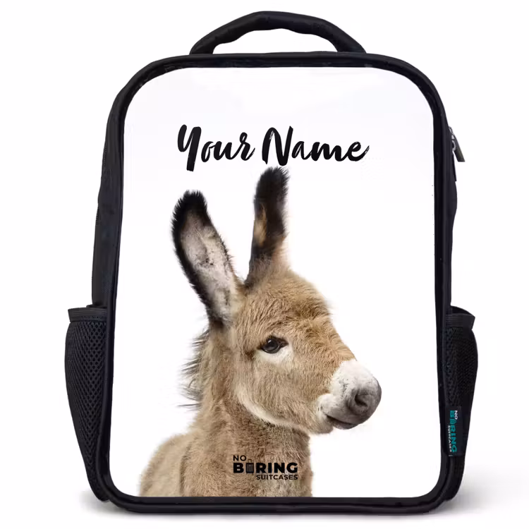 Kids backpack - Black - Eddy Donkey — 1
