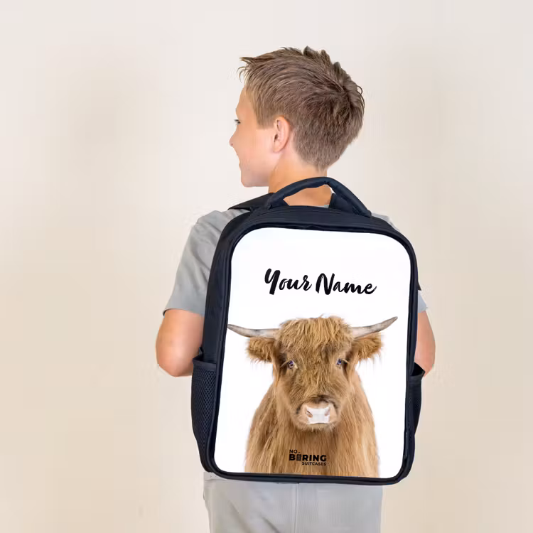 Kids backpack - Black - Halbe Highlander — 2
