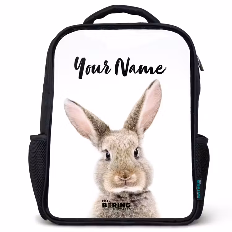 Kids backpack - Black - Koen Rabbit — 1