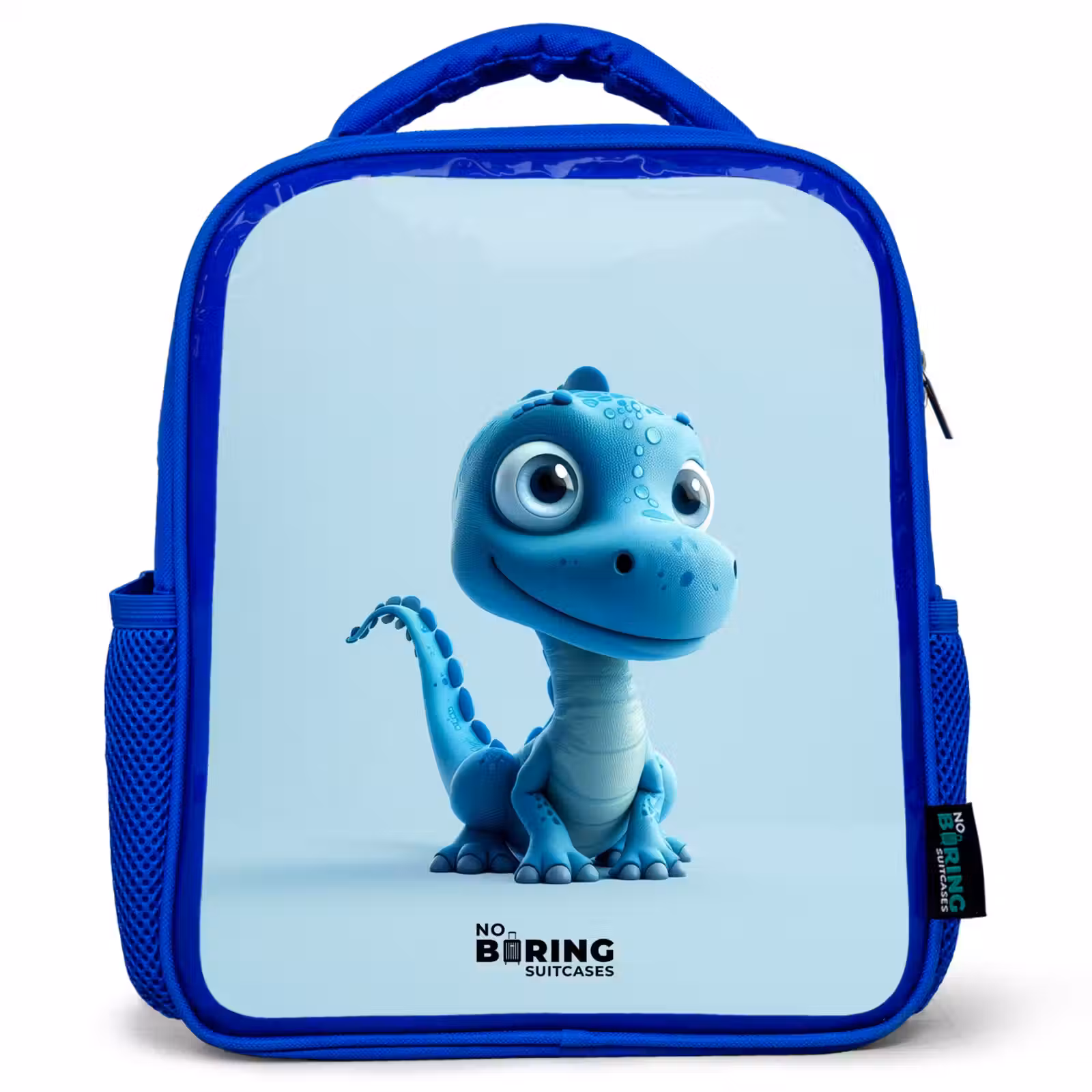 Kids backpack - Blue - Happy Bronto — 1
