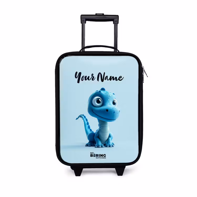 Children's suitcase - Happy Bronto — 1