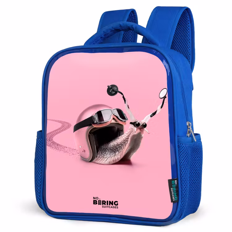Kids backpack - Blue - Escar-Go - Pink — 3