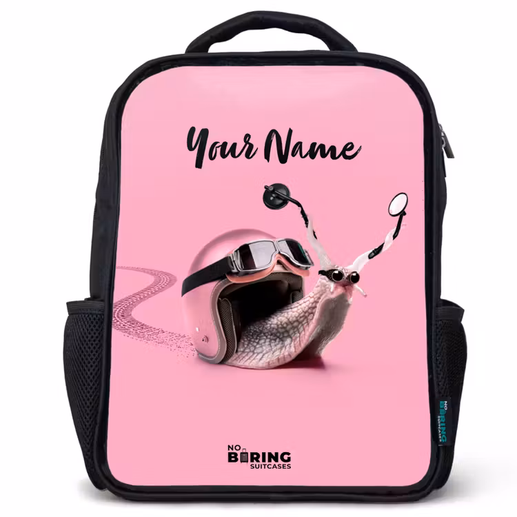 Kids backpack - Black - Escar-Go - Pink — 1