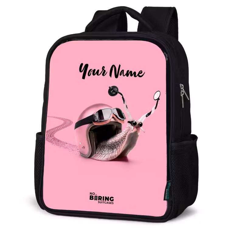 Kids backpack - Black - Escar-Go - Pink — 4