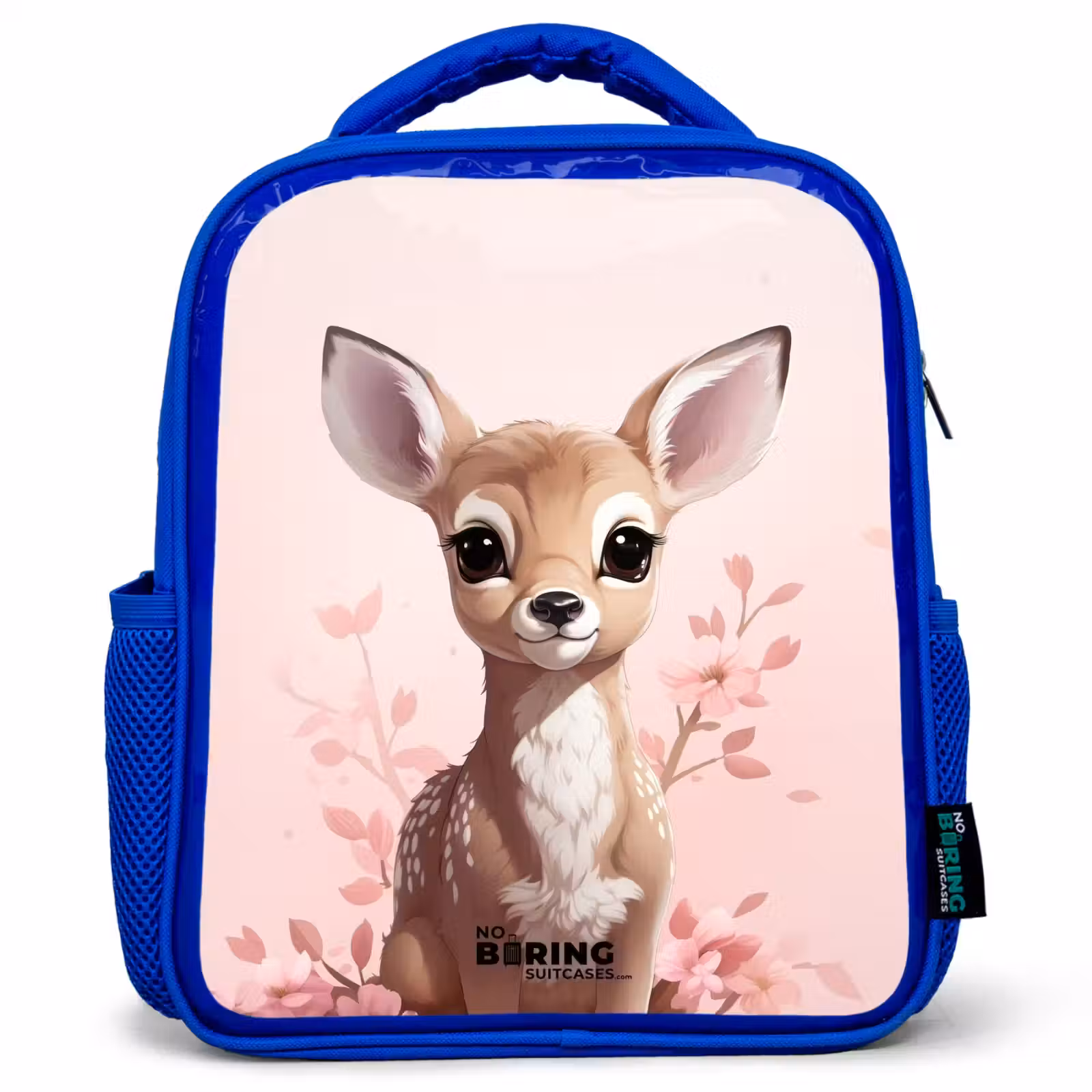 Kids backpack - Blue - Hedwig deer — 1