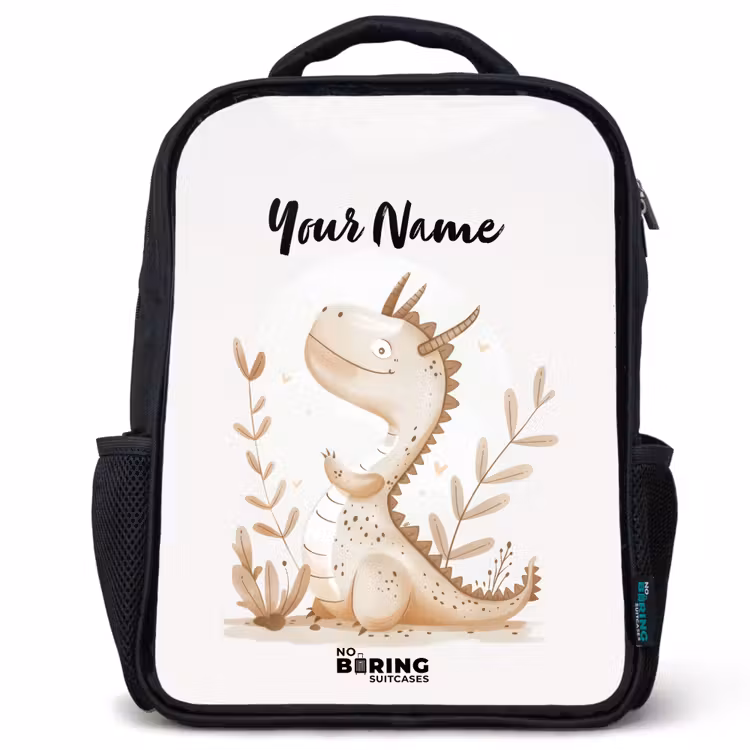 Kids backpack - Black - Dobby dragon — 1