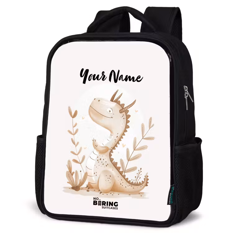 Kids backpack - Black - Dobby dragon — 4