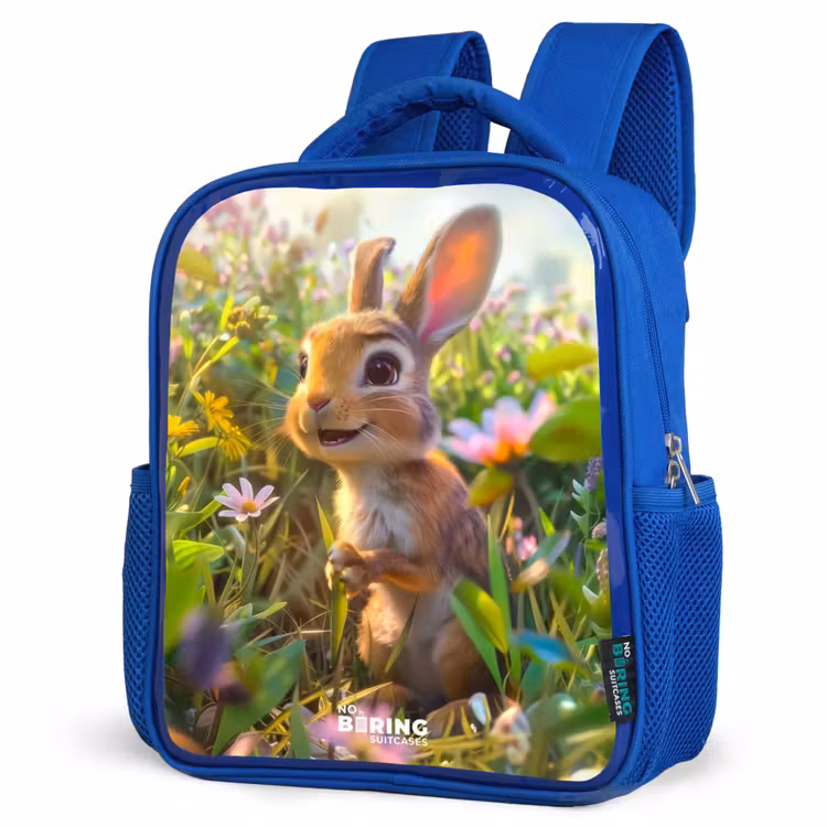 Kids backpack - Blue - Charley rabbit — 3