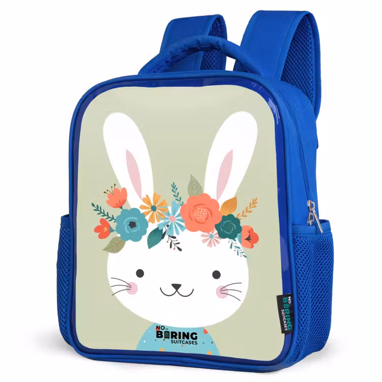 Kids backpack - Blue - Hippie hare — 3