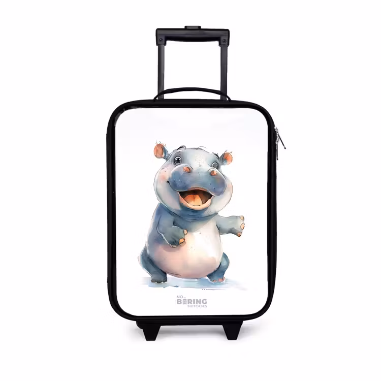 Children's suitcase - Baby hippo — 1
