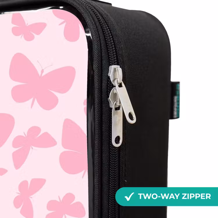 Children's suitcase - Pink butterflies — 5