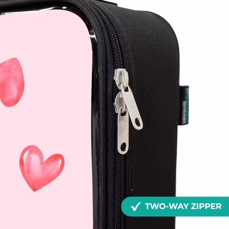 Children's suitcase - Pink hearts — 5