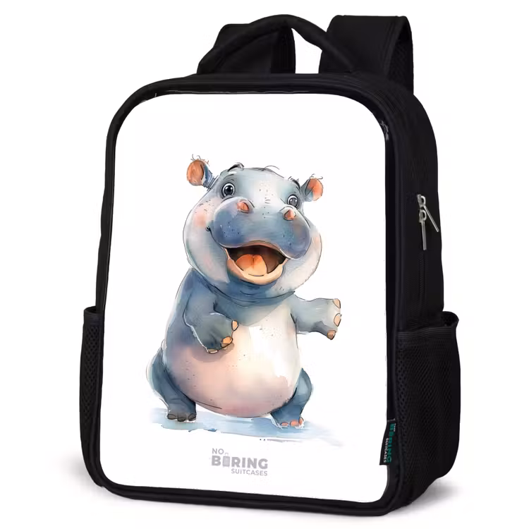 Kids backpack - Baby hippopotamus — 4