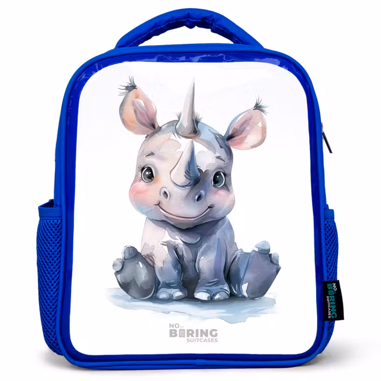 Kids backpack - Blue - Baby Rhino — 1