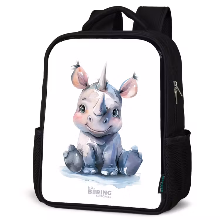 Kids backpack - Black - Baby Rhino — 4