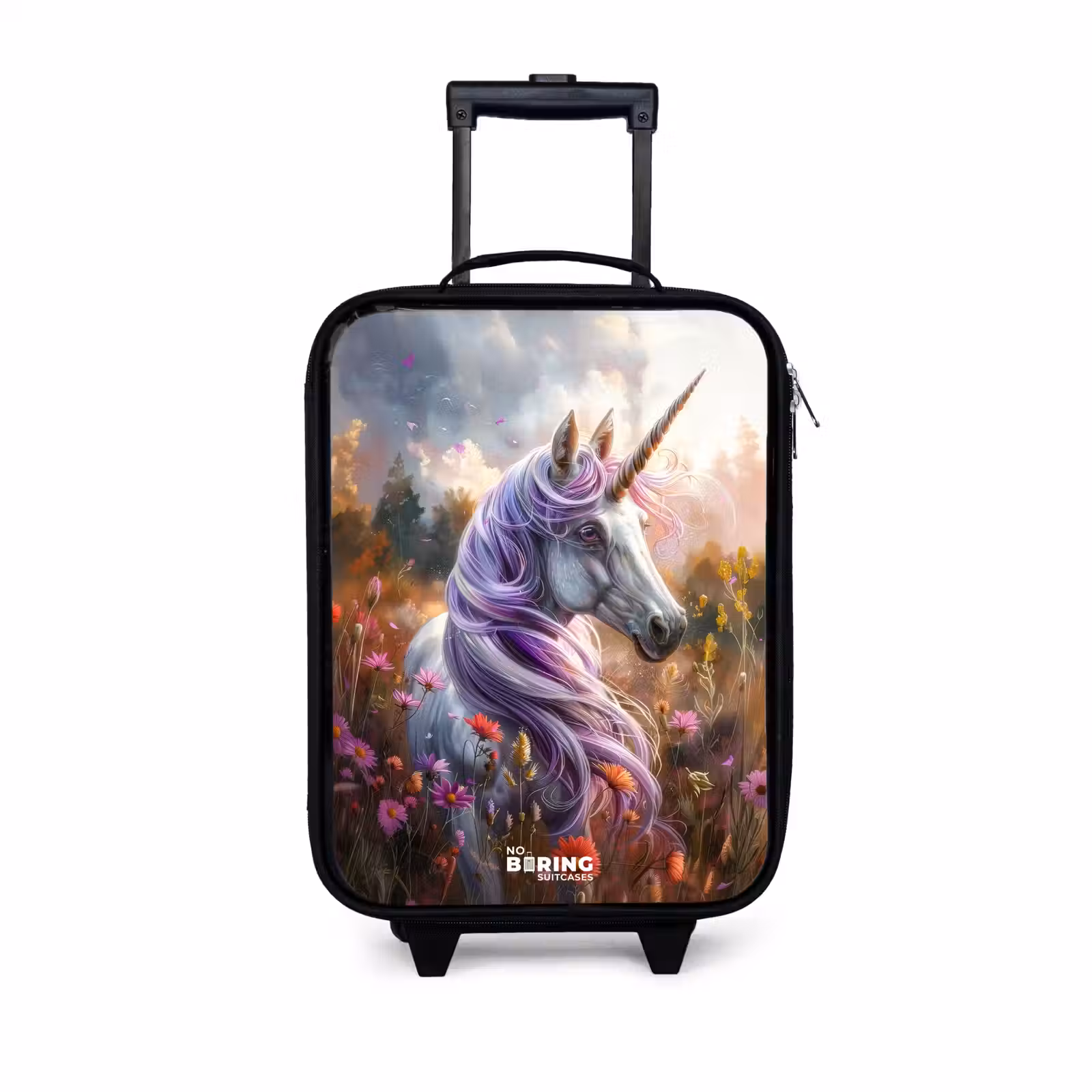 Children's suitcase - Lavender spring horn — 1