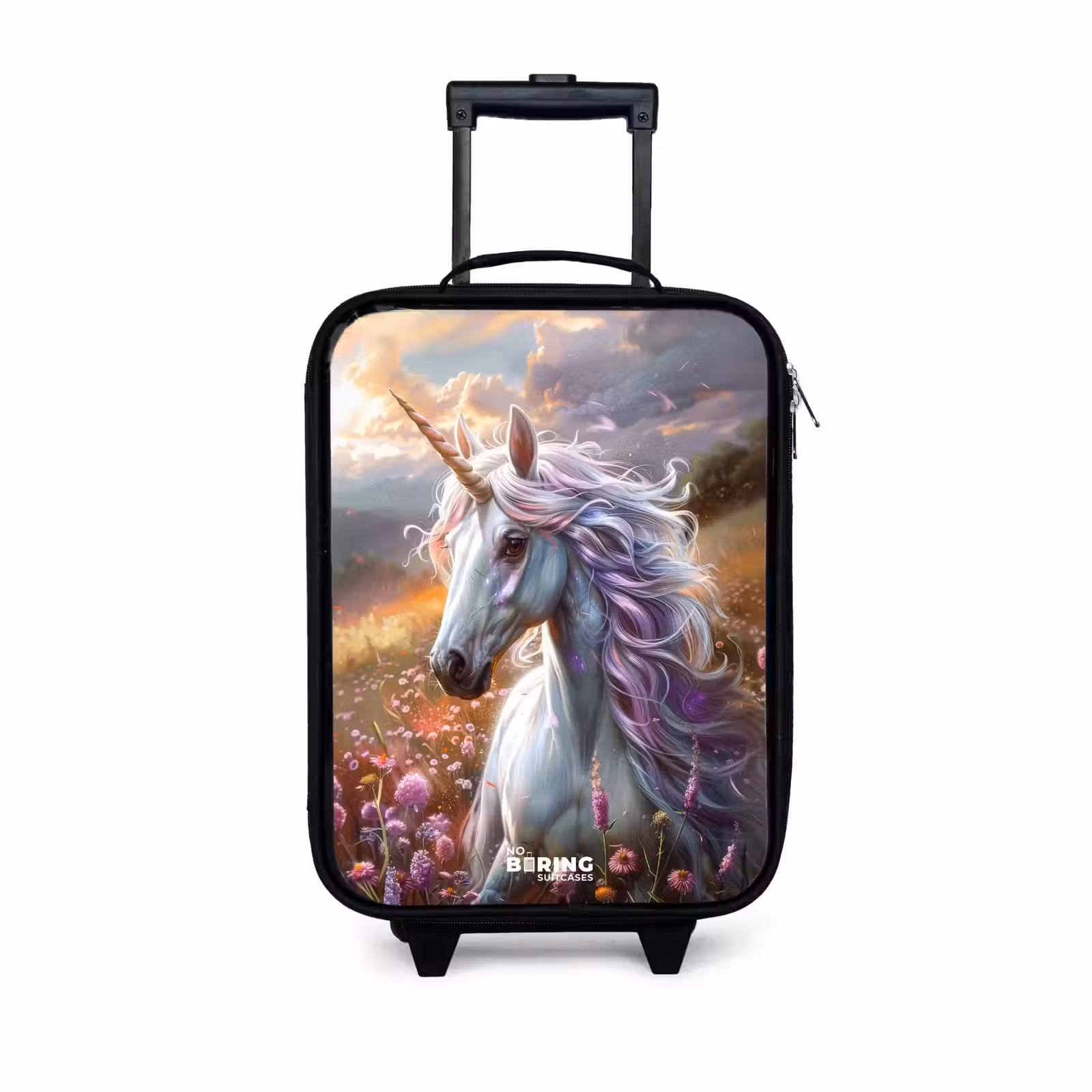 Children's suitcase - Pastel pearl horn — 1