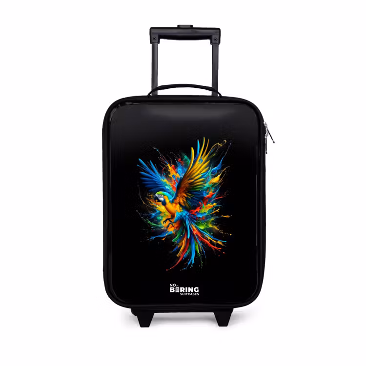 Children's suitcase - Colorful parrot — 1