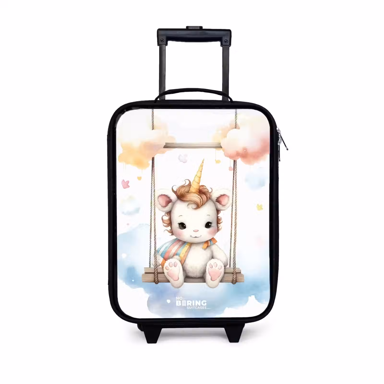 Children's suitcase - Rocking baby unicorn — 1