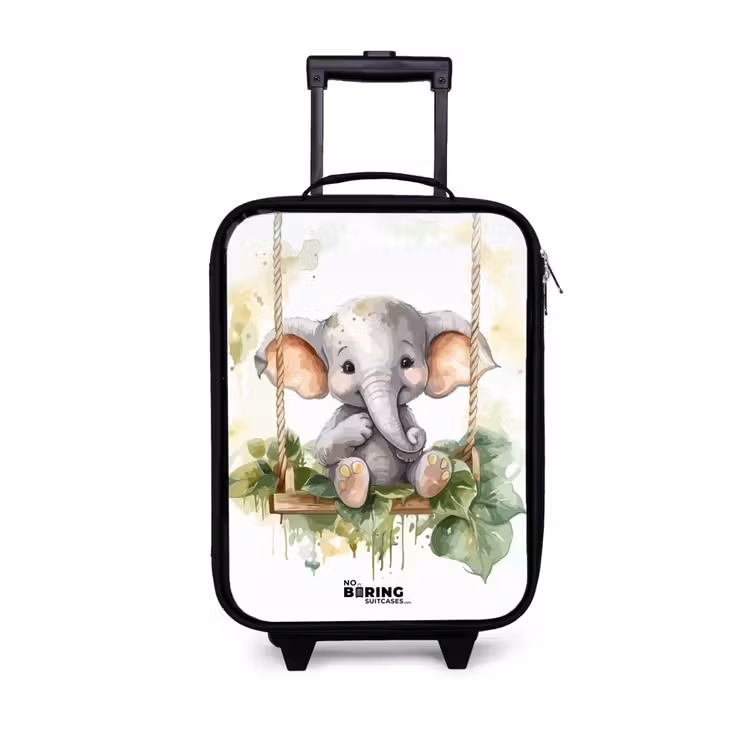 Children's suitcase - Onno elephant — 1