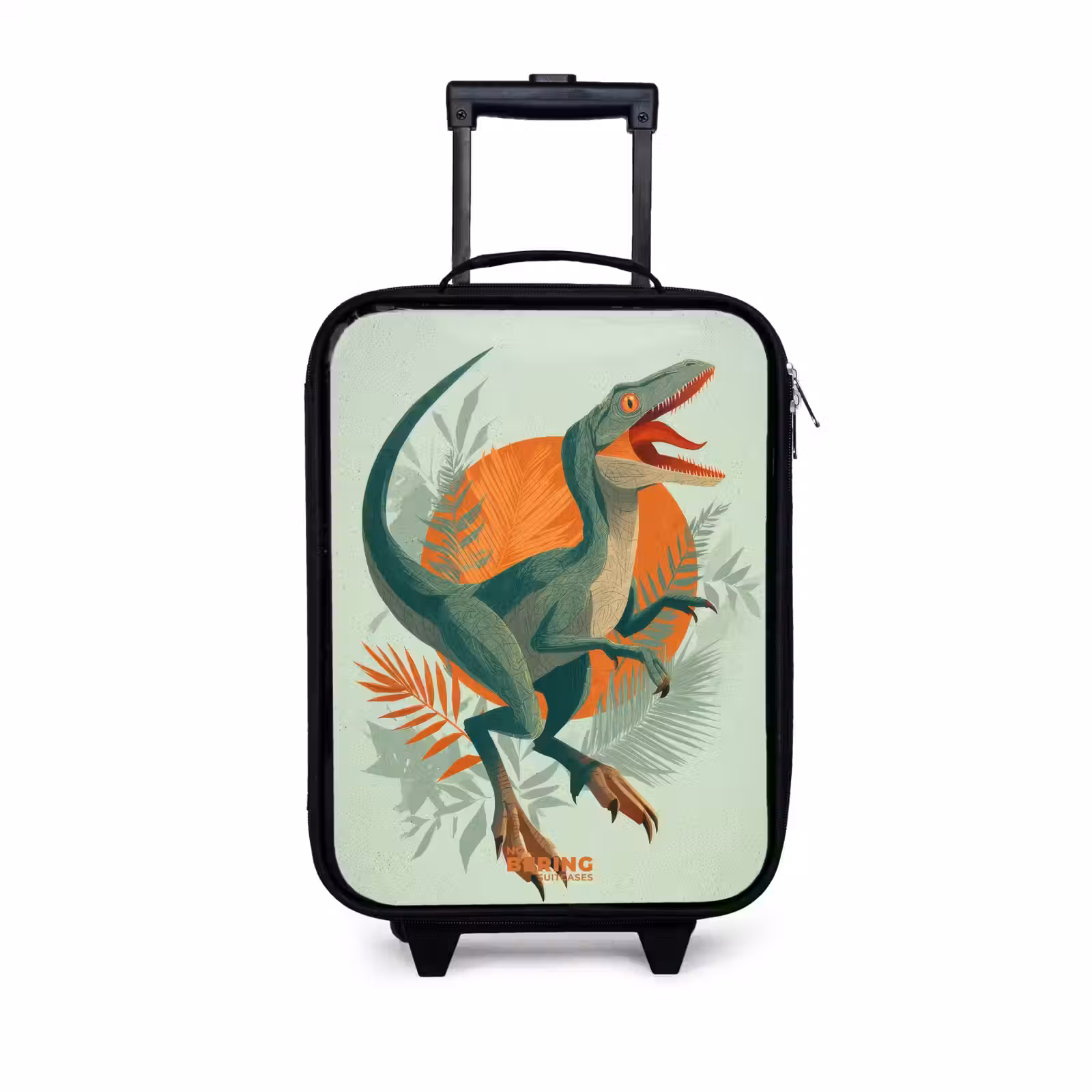 Children's suitcase - Prowling hunter with leaves — 1