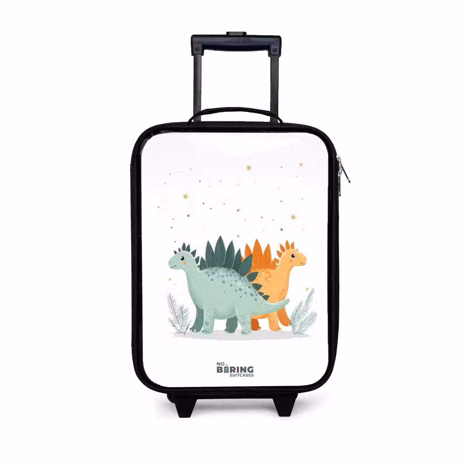 Children's suitcase - Stegosaurus duo under shower of stars — 1