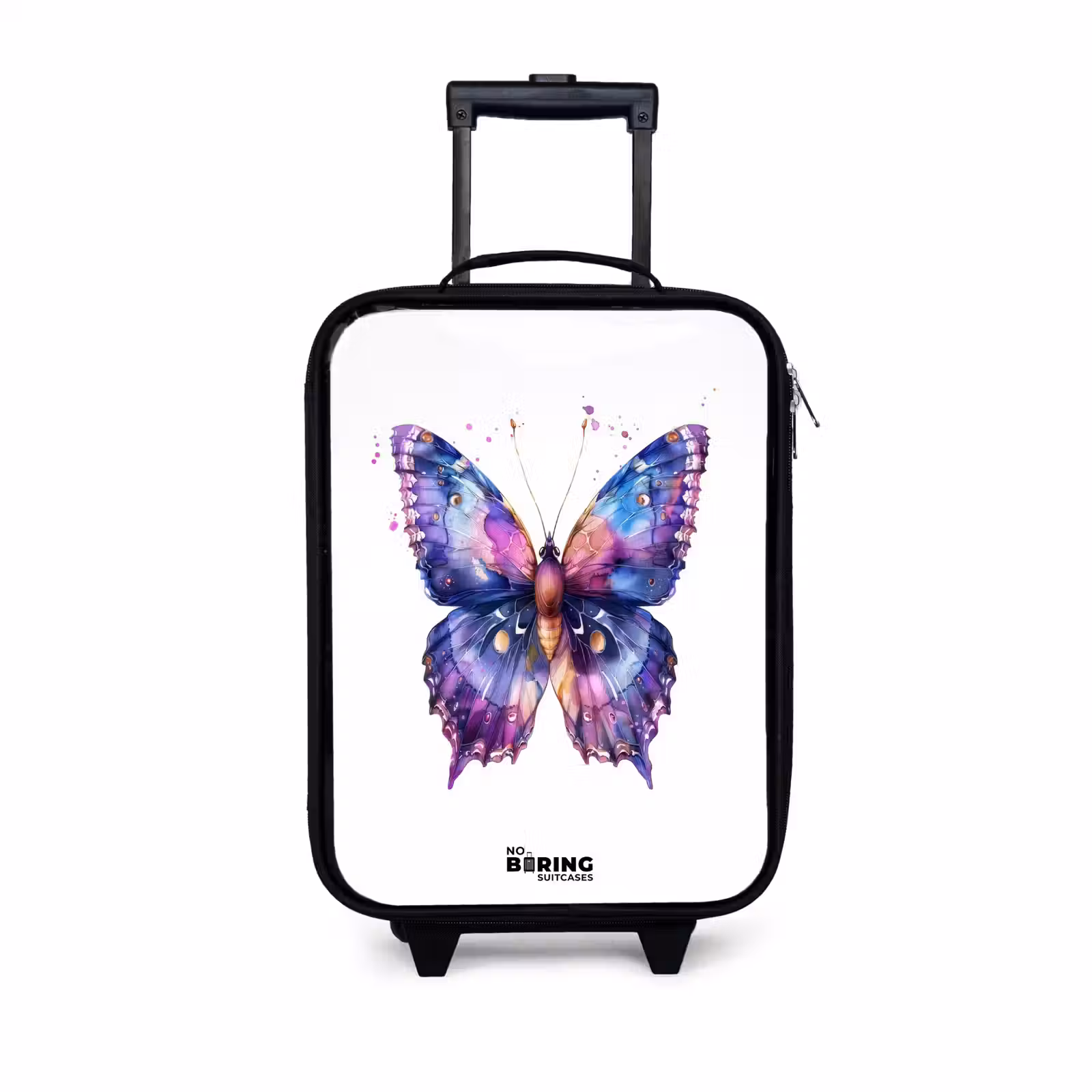 Children's suitcase - Purple splendor butterfly — 1