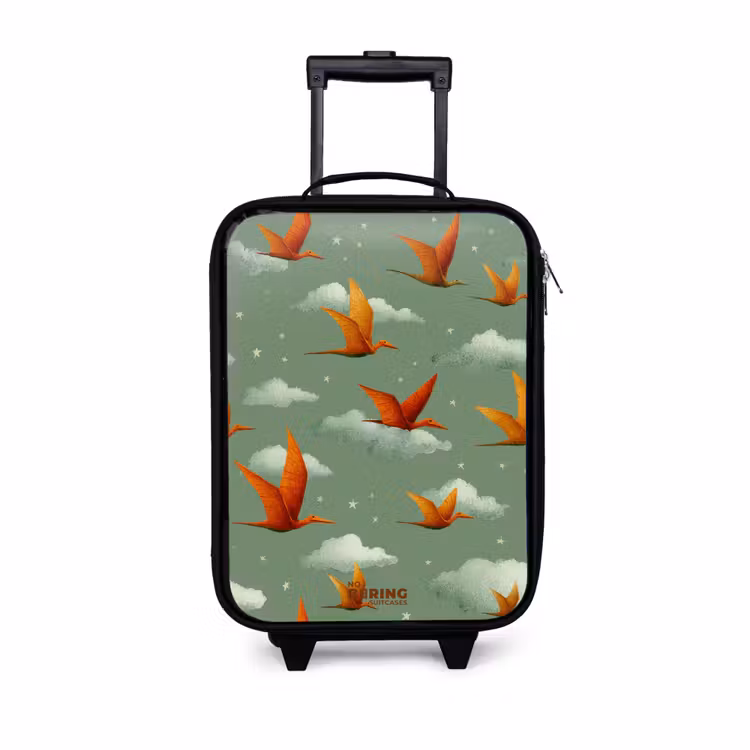 Children's suitcase - Flying pterosaurs among stars — 1