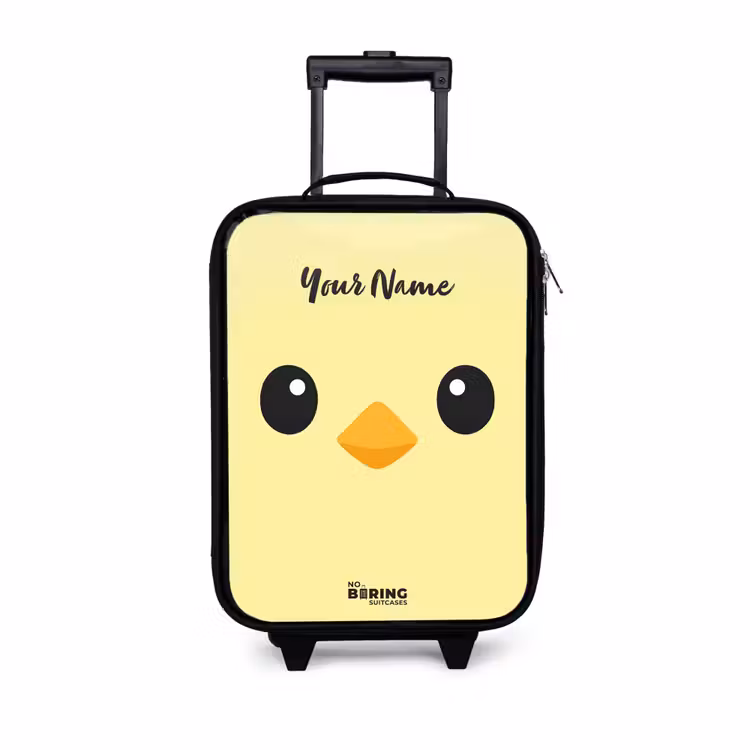 Children's suitcase - Kawai - Chick - Yellow — 1