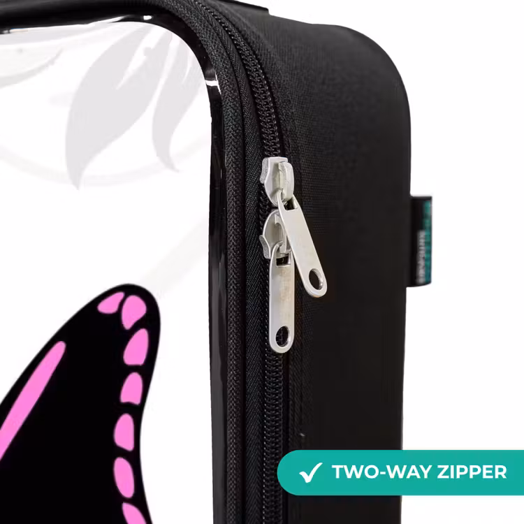 Children's suitcase - Magenta monarch — 5