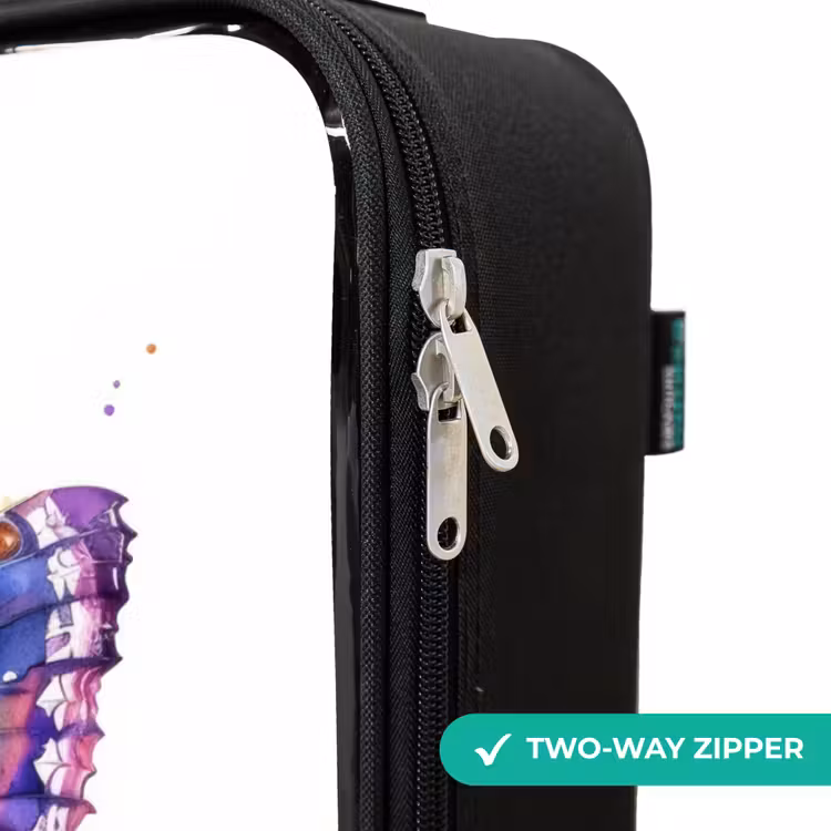 Children's suitcase - Purple splendor butterfly — 5
