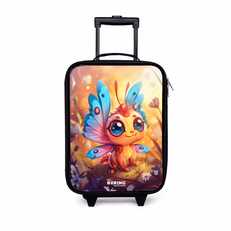 Children's suitcase - Valerio butterfly-like — 1