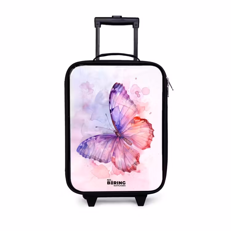 Children's suitcase - Watercolor aurora — 1