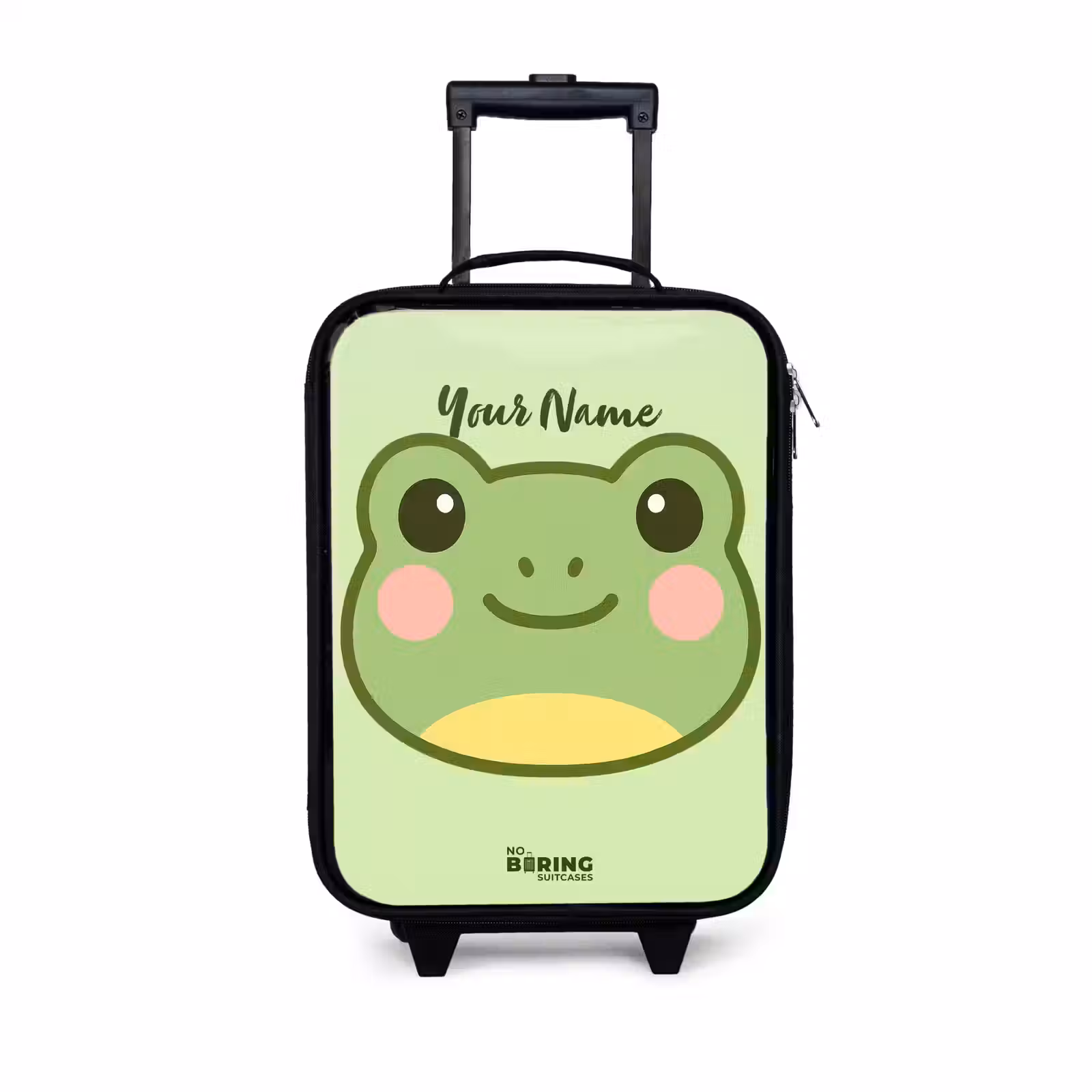 Children's suitcase - Kawai - Frog - Green — 1