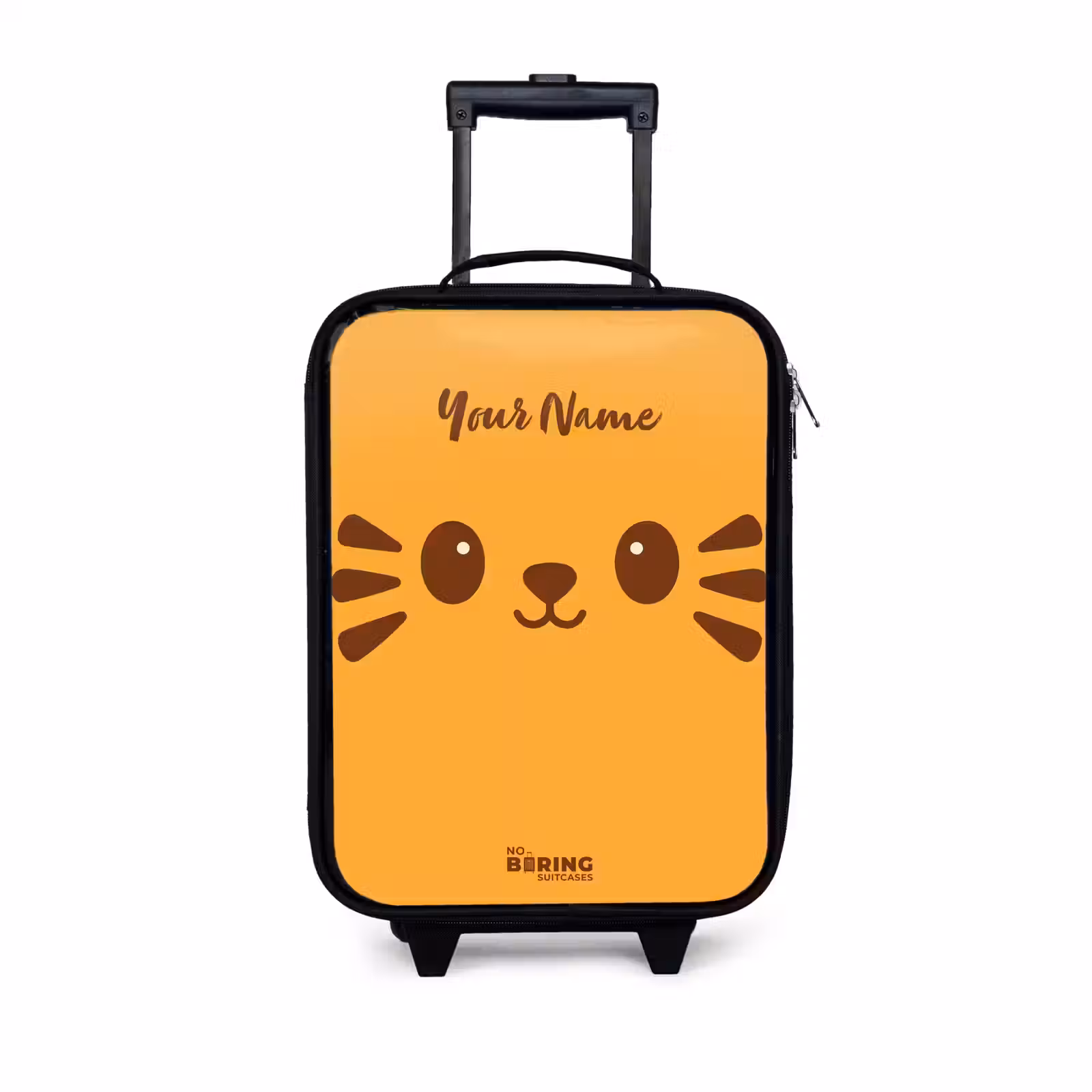 Children's suitcase - Kawai - Tiger - Orange — 1