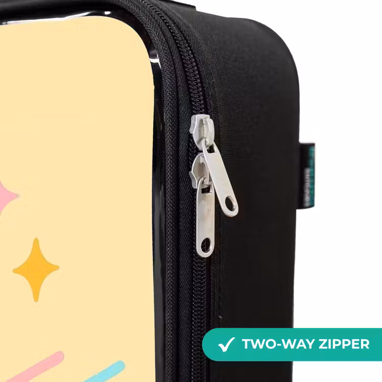 Children's suitcase - Kawai - Penguin - Roller skates — 5