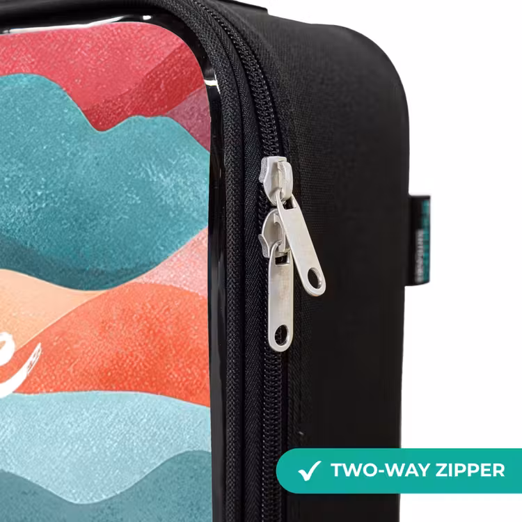 Children's suitcase - Abstract waves — 5