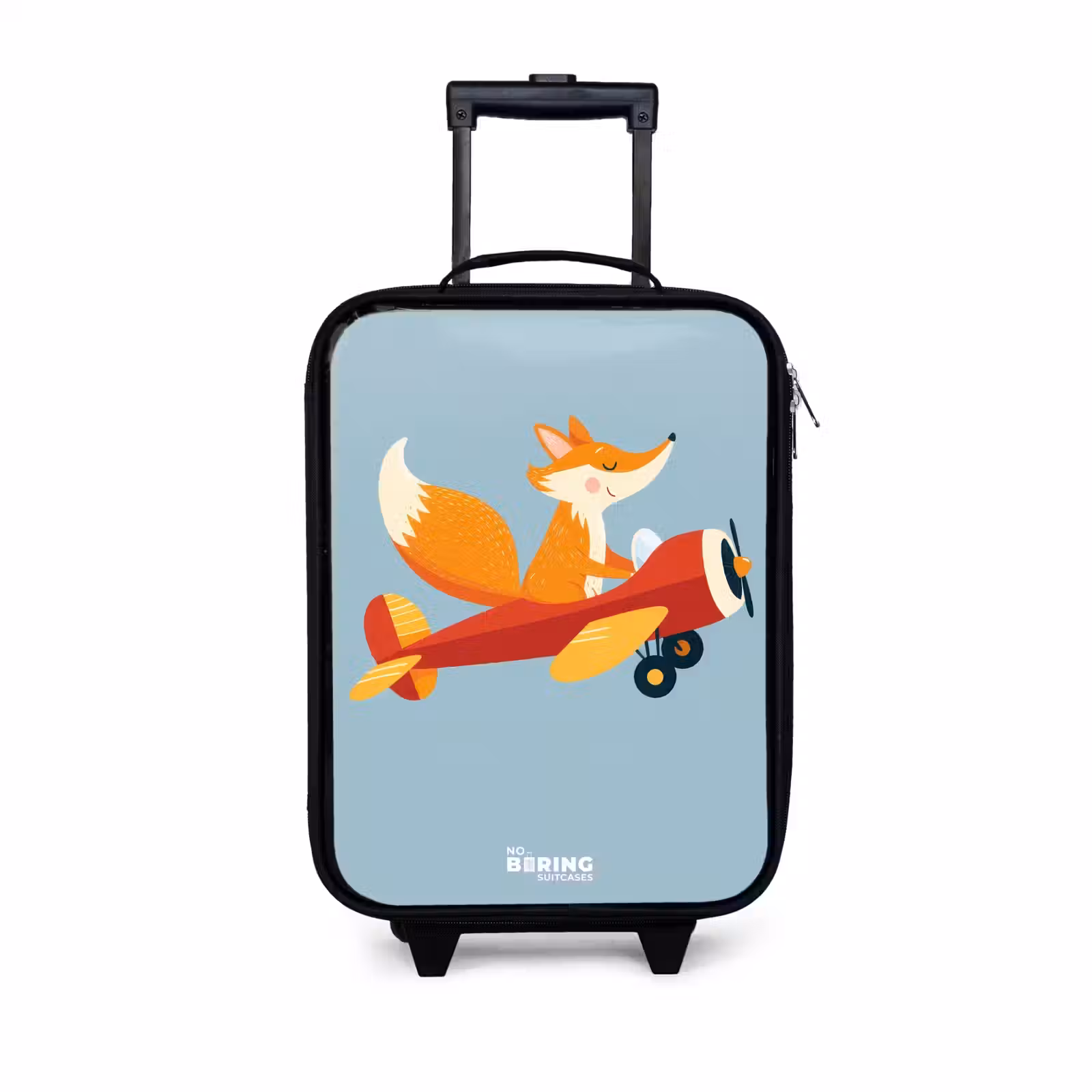 Children's suitcase - Fox - Airplane - Flies — 1