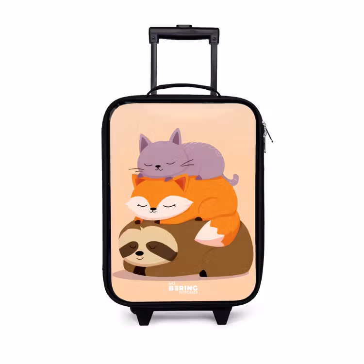 Children's suitcase - Animals - Sleep - Together — 1