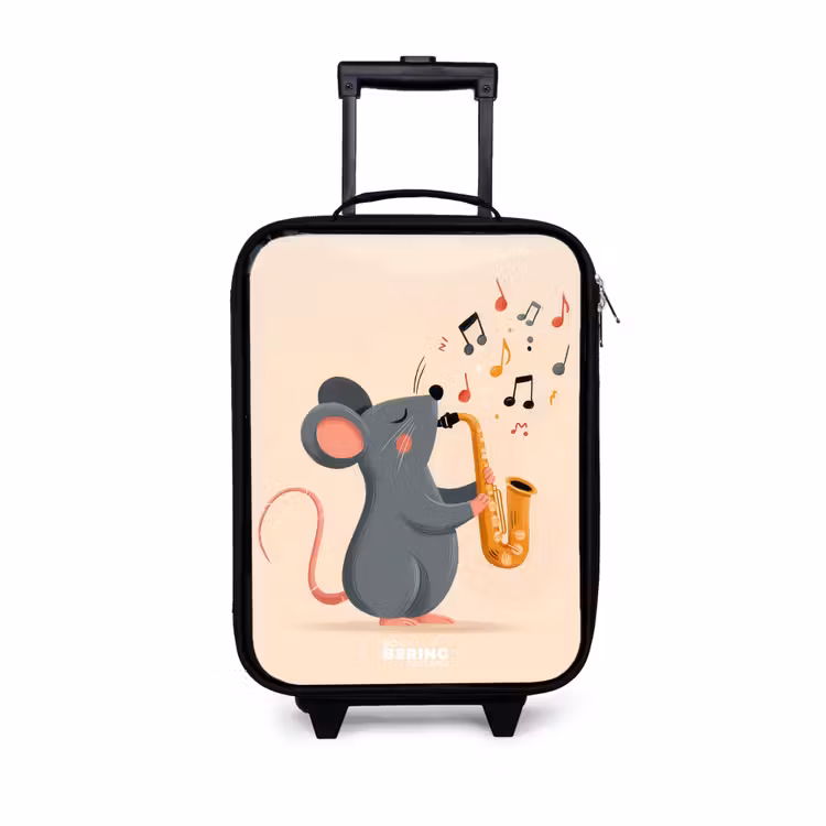 Children's suitcase - Mouse - Saxophone - Music — 1