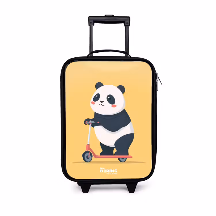 Children's suitcase - Panda - Step - Yellow — 1