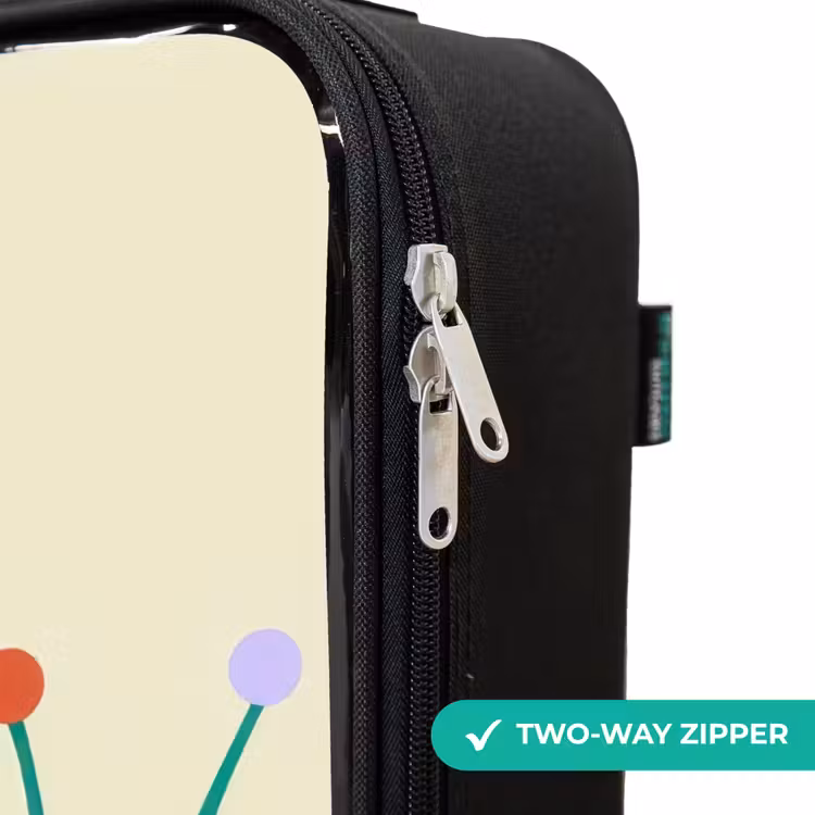 Children's suitcase - Snail - Rainbow - Colorful — 5