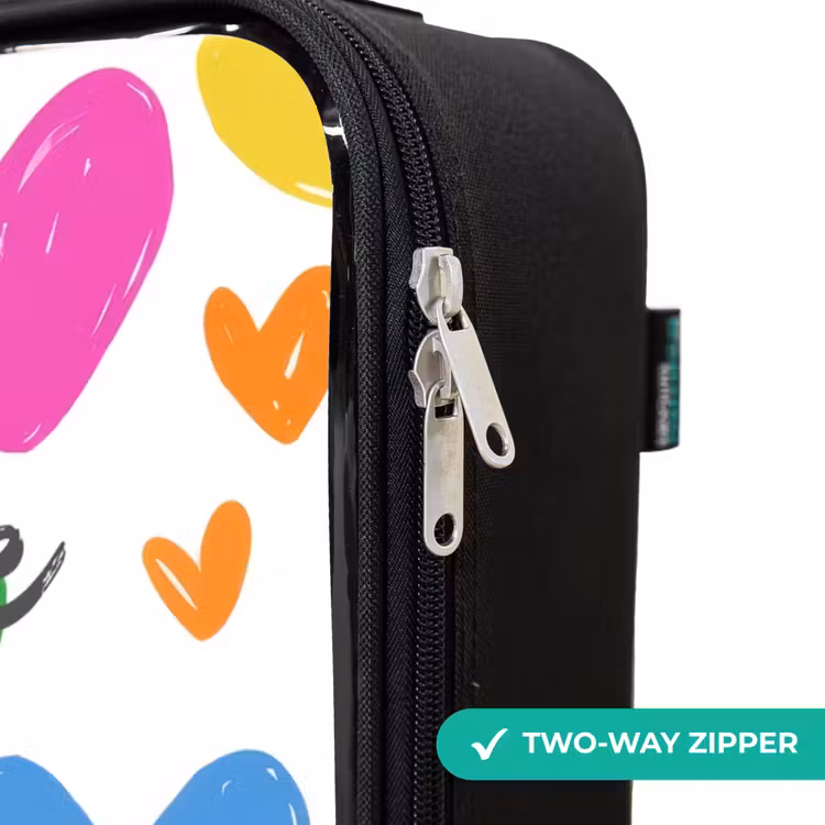 Children's suitcase - Colored hearts — 5