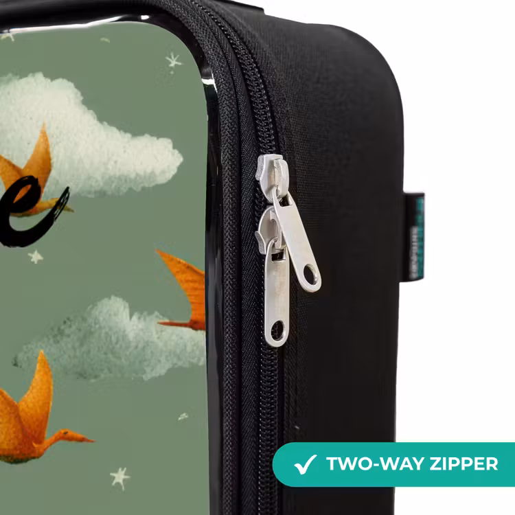 Children's suitcase with name - Pattern - Dino - Pterosaurs — 5